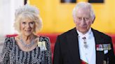 Camilla Wore Queen Elizabeth’s Diamond Necklace and the Greville Tiara at a State Banquet in Berlin