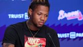 Photos: Braves' Ronald Acuna speaks about his injury