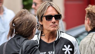 Keith Urban is seen after his wife Nicole Kidman's mother's death