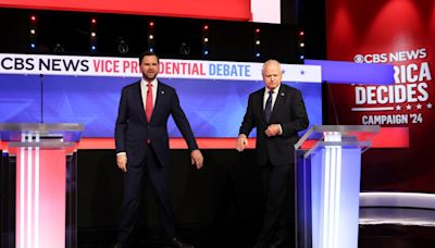 JD Vance and Tim Walz keep it cordial in policy-driven debate but Trump is inescapable