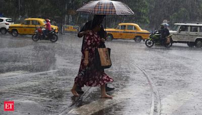 IMD predicts extremely heavy rainfall during the next 2 days, issues red alerts for Northeastern states - The Economic Times