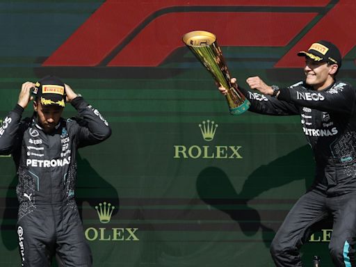 Hamilton declared winner of F1 Belgian GP after Mercedes teammate Russell DQ for underweight car