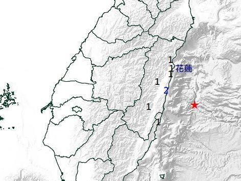 快訊／中秋節地牛翻身！東部海域地震規模3.9 2地有感
