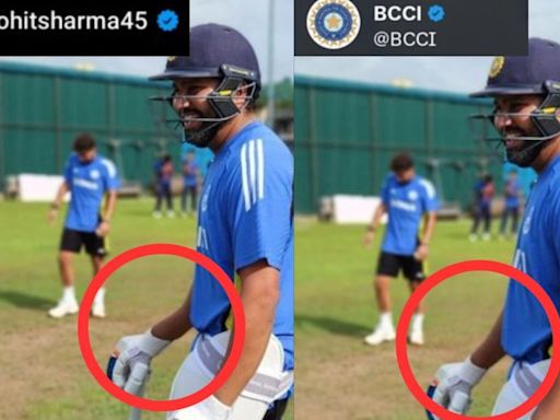 'Go to Gym Instead': Cricket Fans Accuse Rohit Sharma of Editing Training Pics to Look 'Fit' - News18