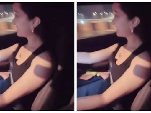 Shraddha Kapoor enjoys a night drive on the Mumbai coastal road with a friend; Says, 'Pyaar Aur Badh Gaya' | Hindi Movie News - Times of India