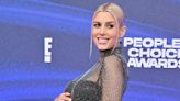 Heather Rae El Moussa celebrates baby bump in completely see-through red carpet dress