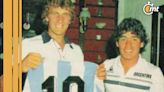Subasta playera Maradona Semifinal Mundial México 86