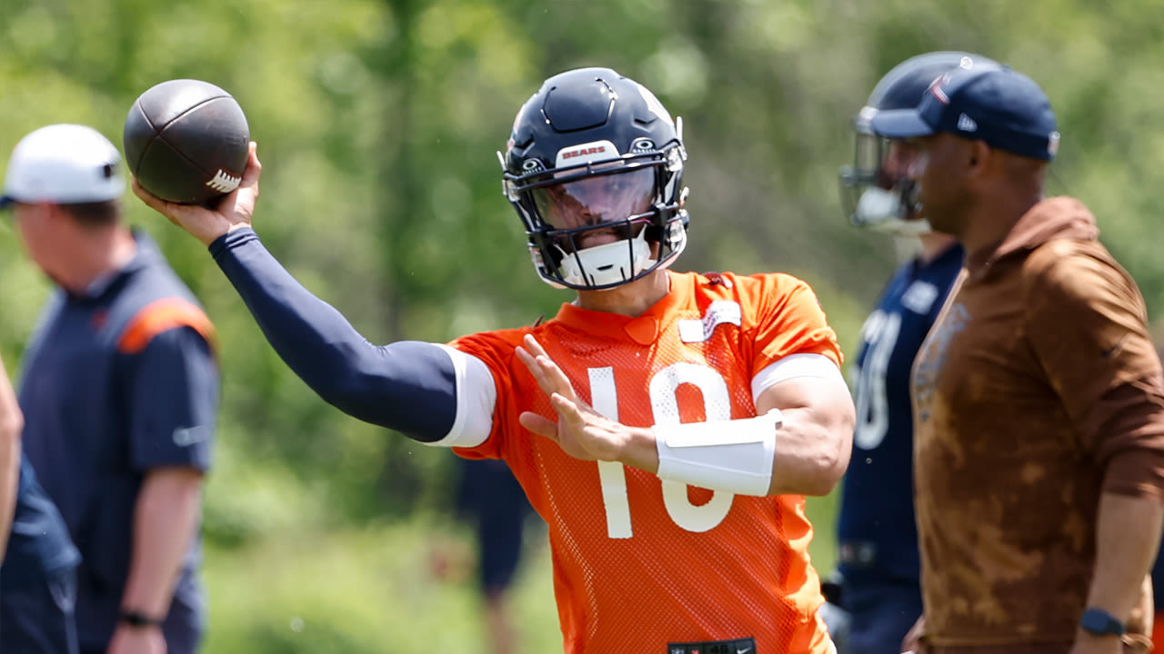 Bears OTA observations: Caleb Williams shows off precision, progress as offense shines