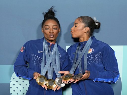 Simone Biles' Photo with Jordan Chiles is Turning Heads