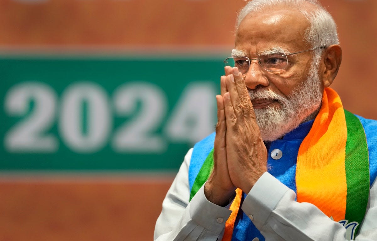 India election results 2024 live: Modi accused of stock market manipulation over exit polls