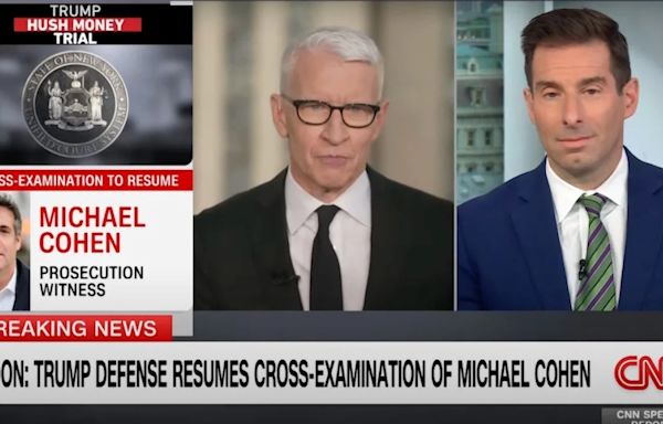 Anderson Cooper Says if He Was a Trump Juror, He Would Think Michael Cohen Is ‘Making This Up’ | Video