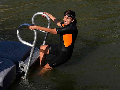 Paris Mayor swims in Seine river but will it really be clean enough to host Olympic events?