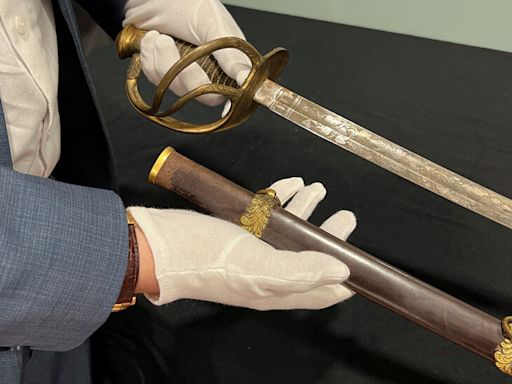 Sherman’s Sword and Books Are Among Civil War Items Up for Auction