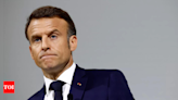 France's Macron warns far-right, hard-left policies could lead to 'civil war' - Times of India