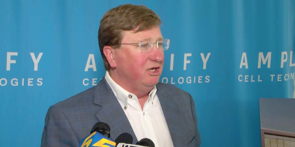 Gov. Tate Reeves visits Byhalia for billion-dollar project ceremony