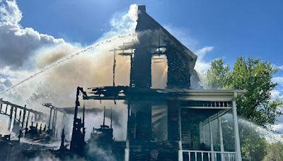 Zumbro Falls home destroyed by fire Thursday