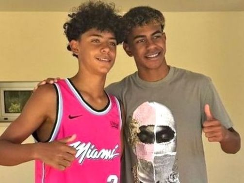 Why Cristiano Jr photo with Lamine Yamal has gone viral on social media