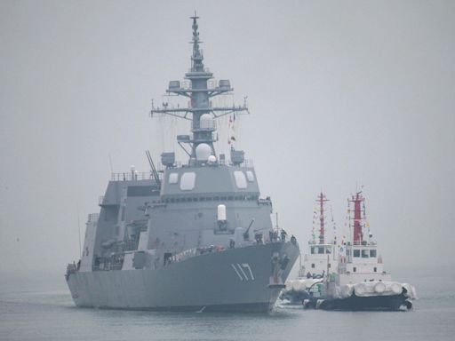 Japan warship strays into China's territorial sea