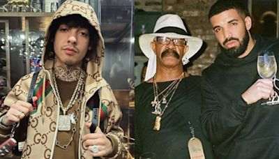 Natanael Cano comparte foto con el papá de Drake; ¿listo para el rap?