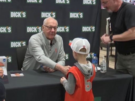 Saturday Sports: Legendary SU Basketball Coach Jim Boeheim makes a stop in Watertown