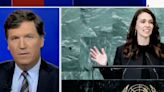 Tucker Carlson insults New Zealand PM Jacinda Ardern as 'the lady with the big teeth' while gleefully reporting her resignation