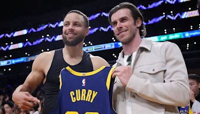 Gareth Bale lands first sporting role since retiring from football as Welsh legend joins forces with NBA superstar Stephen Curry