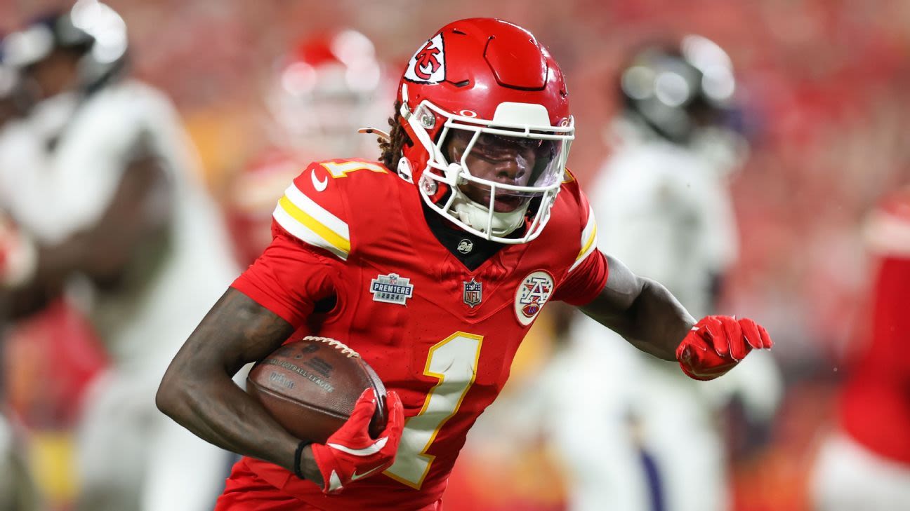 How Patrick Mahomes pushed rookie Xavier Worthy to be an immediate playmaker