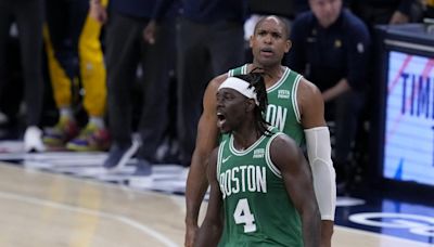 Los Celtics celebran su victoria ladrando