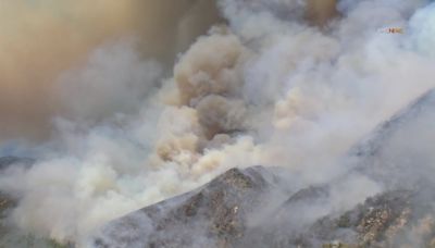 Fork fire spreads rapidly in forest above Glendora, prompting trail evacuations