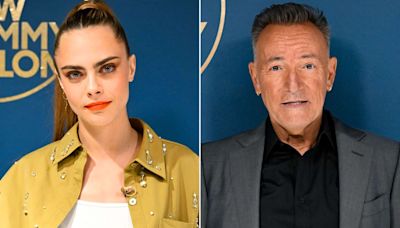 Cara Delevingne Met Bruce Springsteen at Glastonbury and Didn’t Know Who He Was, Reveals Girlfriend Was Horrified