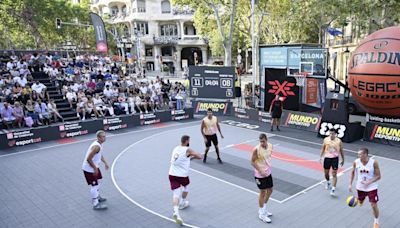 El Passeig de Gràcia barcelonés vibra con el 3x3