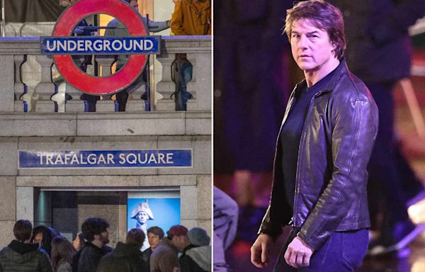 Tom Cruise Creates His Own ‘Trafalgar Square’ Tube Station Filming 'Mission: Impossible' in London