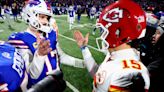 Comparing the QBs Patrick Mahomes and Josh Allen have beaten in the playoffs is striking