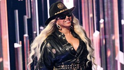 Beyoncé Puts Glamorous Twist on Cowboy Core Fashion in LaPointe Cutout Dress and Crystallized Bolo Tie for New ‘Cowboy...