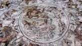 1,600-year-old mosaic of Hercules and Neptune's 40 mistresses unearthed in war-torn Syria