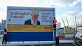 Shell targeted by satirical billboard protest before London AGM