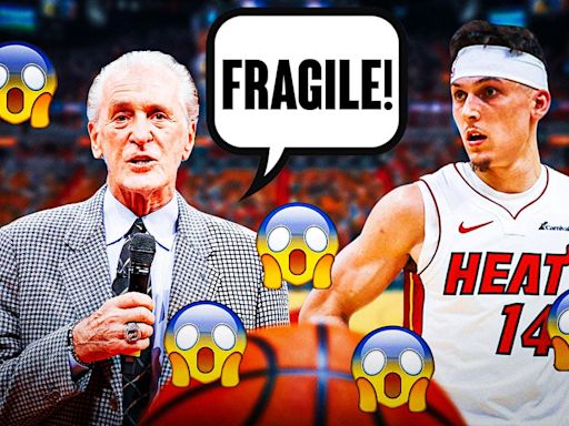 Heat's Pat Riley takes jab at 'fragile' Tyler Herro after another injury-plagued season