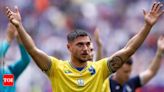 Roman Yaremchuk's late goal helps Ukraine beat Slovakia 2-1 at Euro 2024 | Football News - Times of India