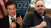 Oz, Fetterman spar over abortion, inflation and crime in crucial Pa. Senate debate