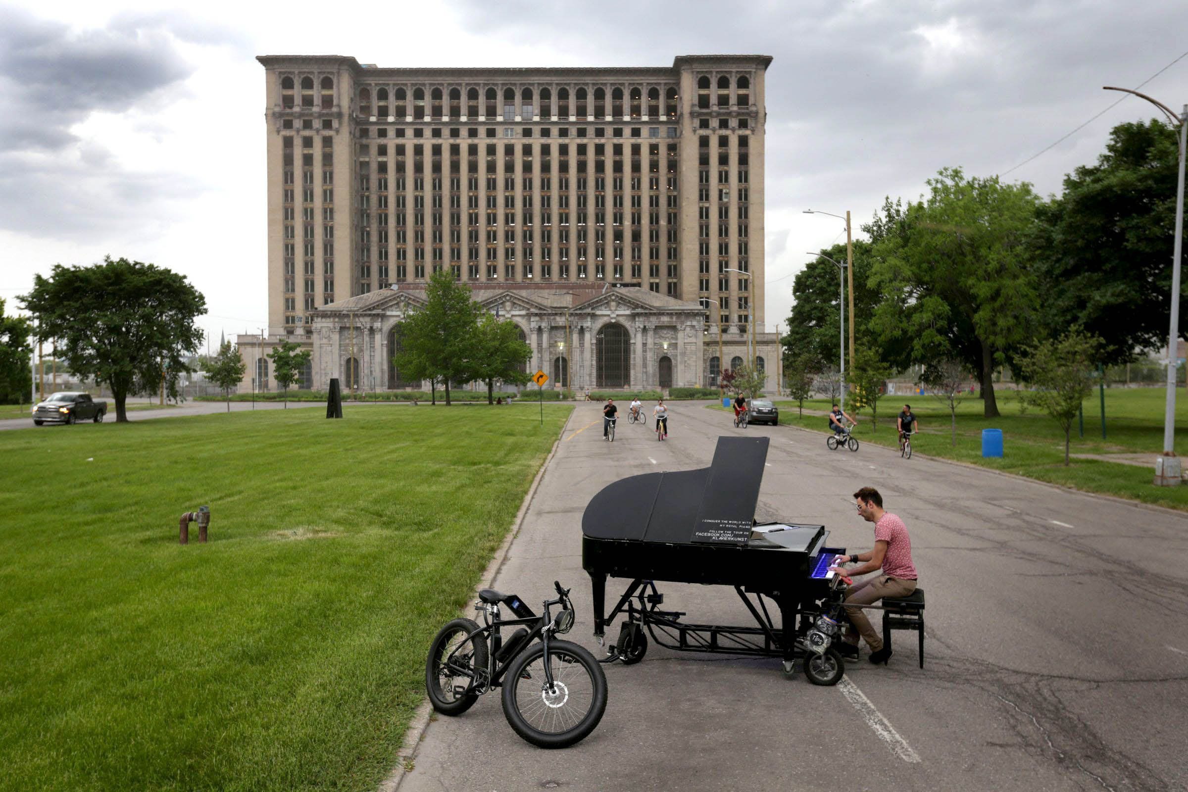 From Eminem video to Batman movie: Michigan Central Station has had many pop culture roles