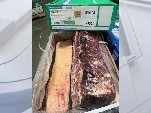 Frozen raw beef imported from Uruguay, shipped to Arizona recalled