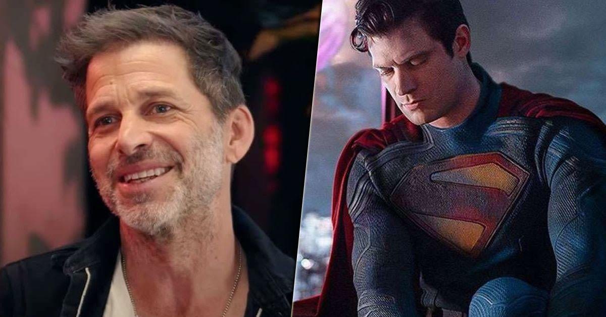 Zack Snyder Reacts to James Gunn's New Superman Suit