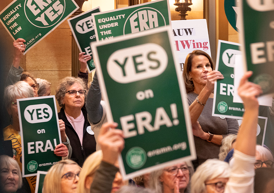 Minnesota supporters of Equal Rights Amendment optimistic despite Senate turmoil - MinnPost