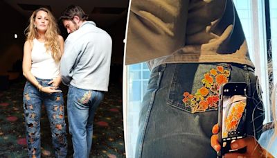 Blake Lively reveals she ‘handmade’ her ‘It Ends With Us’ co-star’s floral jeans