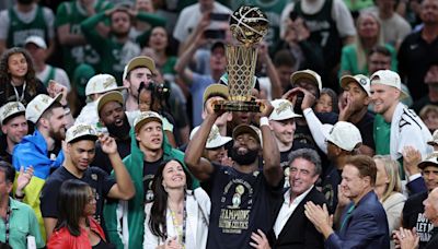 Celebrate Boston's 18th championship win with the best Celtics fan gear of the NBA Finals: Jerseys, hats, more