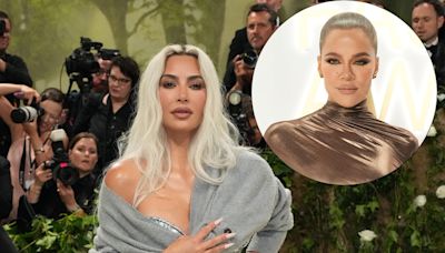 Khloe Kardashian Reacts to Kim Kardashian’s “Wild” Met Gala Shoe Detail - E! Online