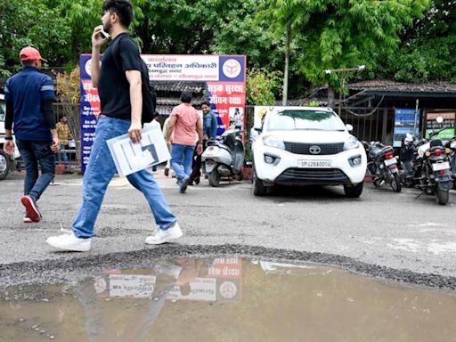 Leaking roof, waterlogged campus: RTO office in Noida in dire need of repairs