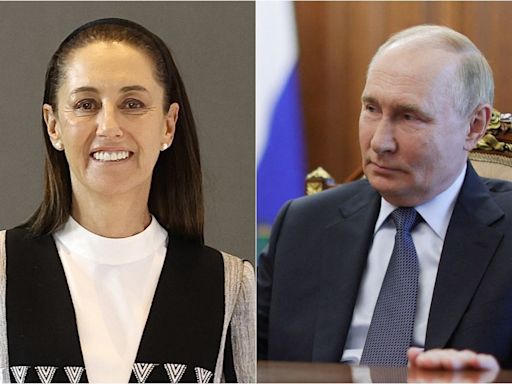 Claudia Sheinbaum invita a Vladimir Putin a su toma de protesta como Presidenta de México