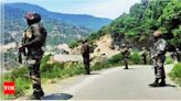 2 terrorists killed near LoC in North Kashmir | India News - Times of India