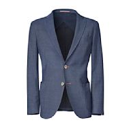 A casual jacket worn by men May be worn with dress pants or jeans Colors and patterns are more varied than business suits Materials may include wool, cotton, or synthetic blends